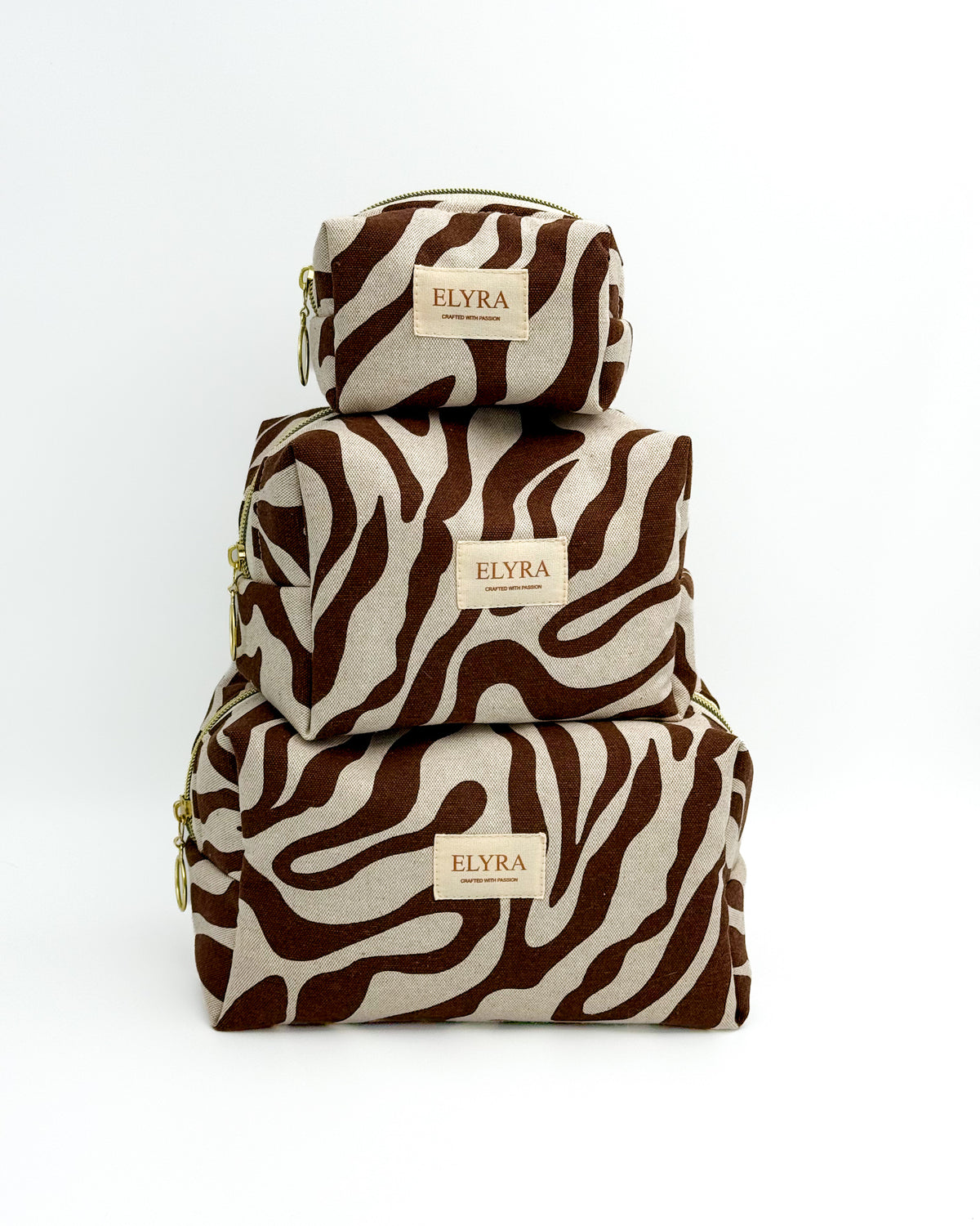 Blue Zebra - Cosmetic Bag