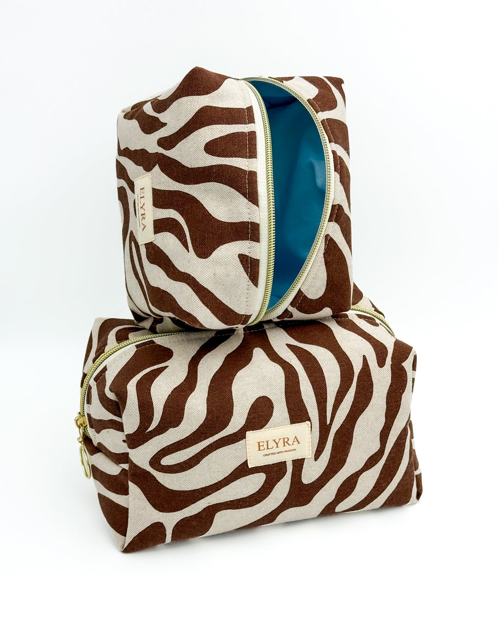 Blue Zebra - Cosmetic Bag