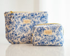 Blue Vintage Peony - Pouch