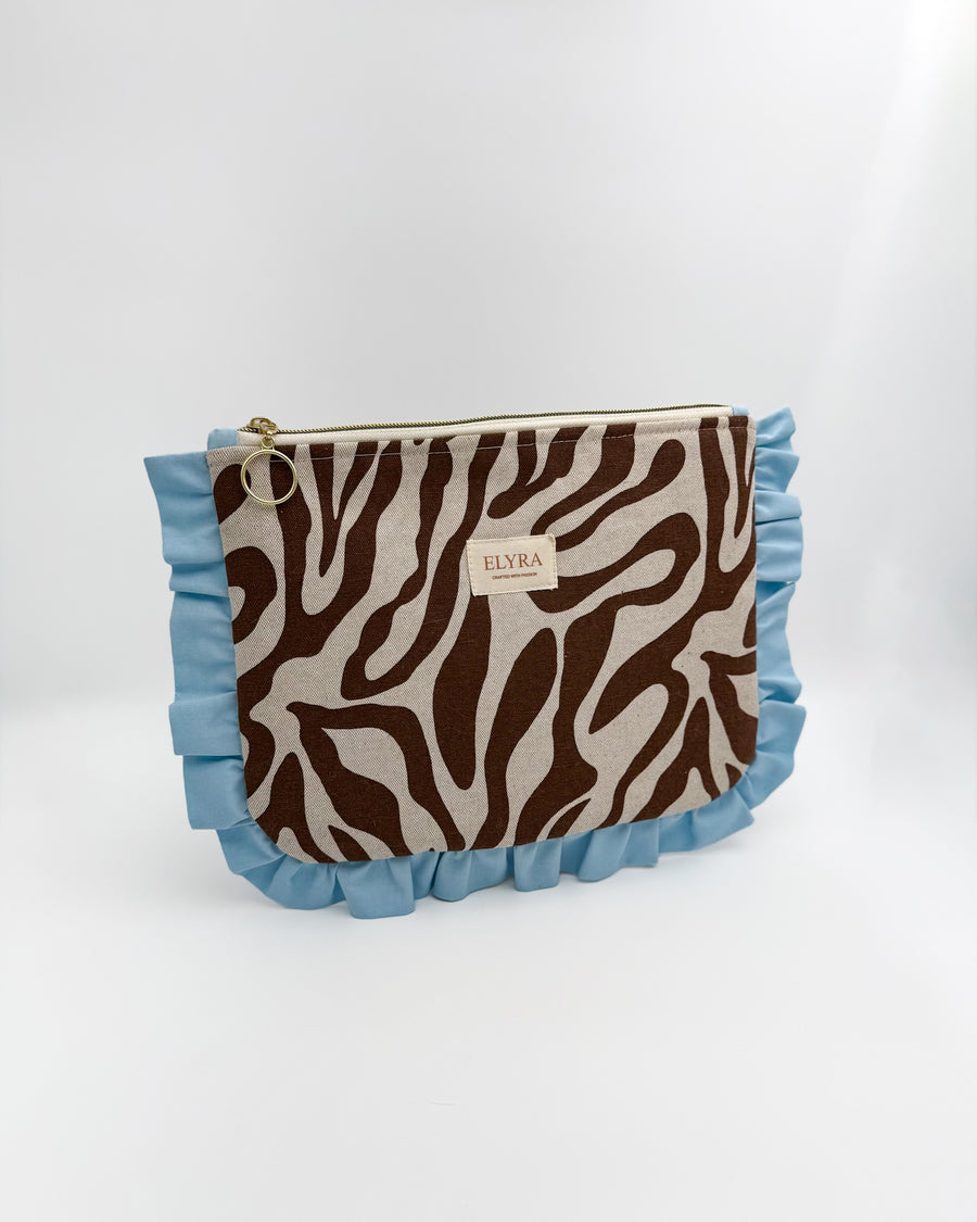 Blue Zebra - Pouch