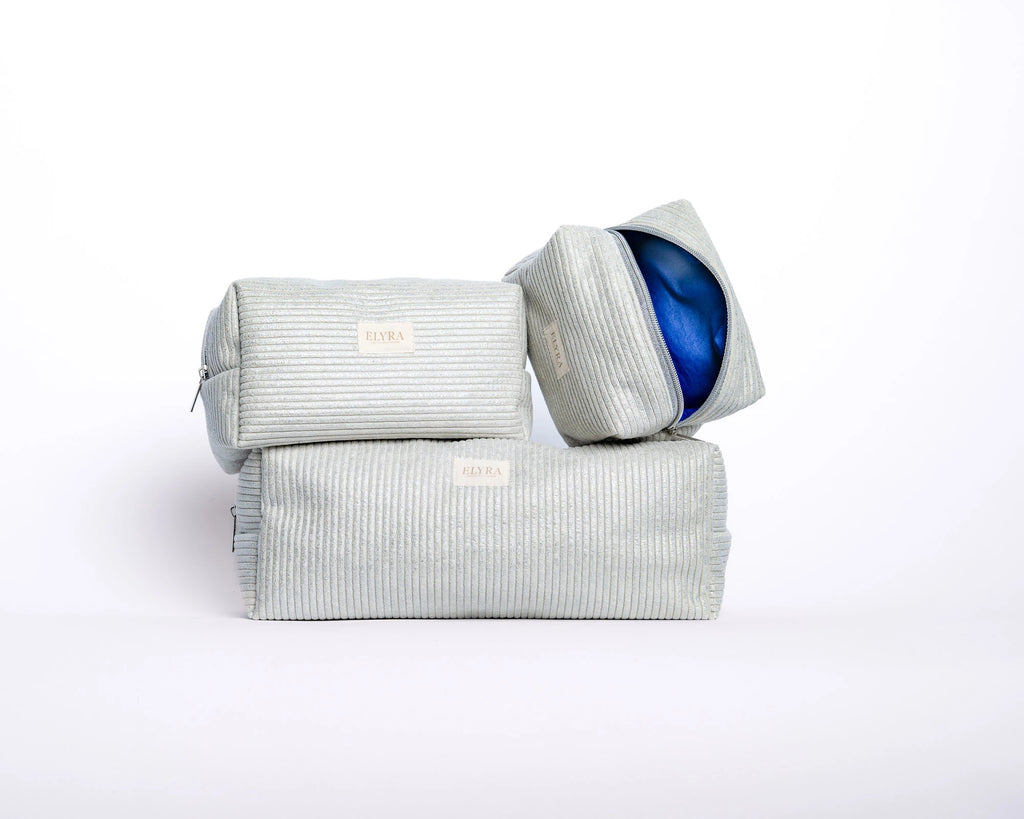Silver Glow - Hair Tool Pouch