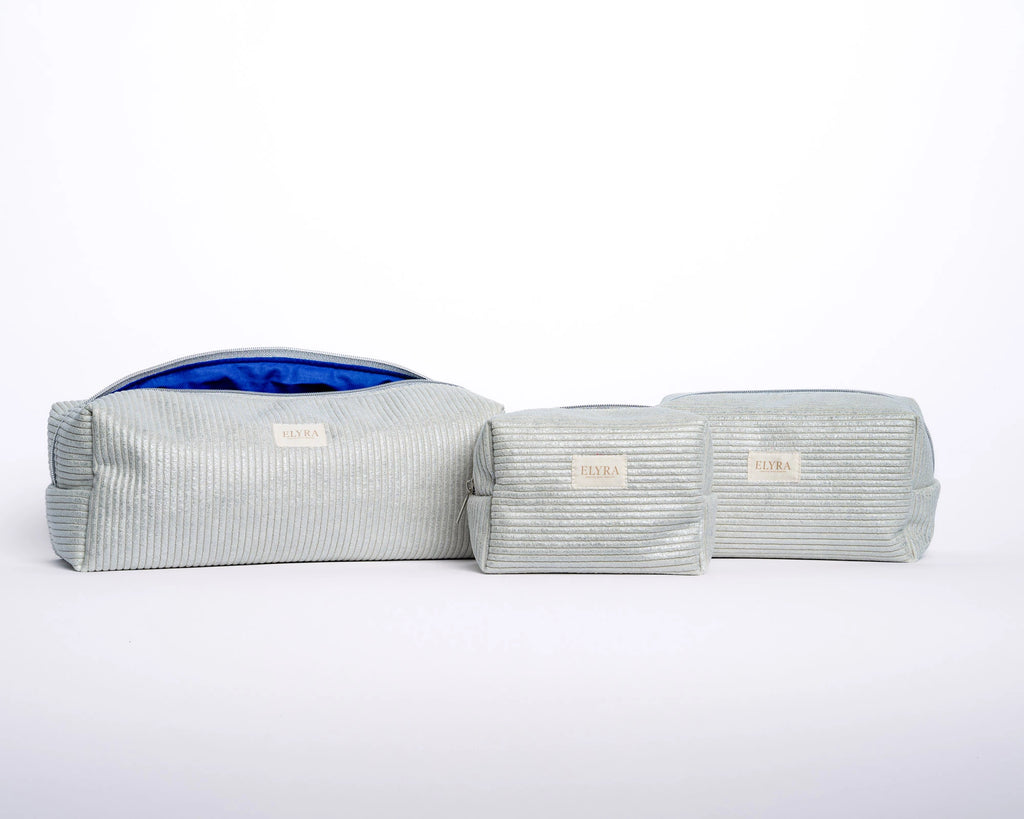 Silver Glow - Hair Tool Pouch