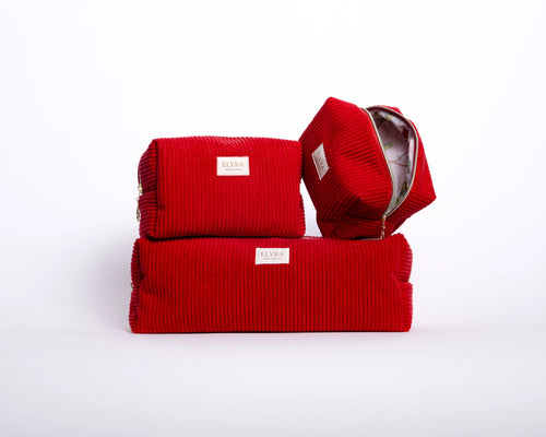 Red Wave - Hair Tool Pouch