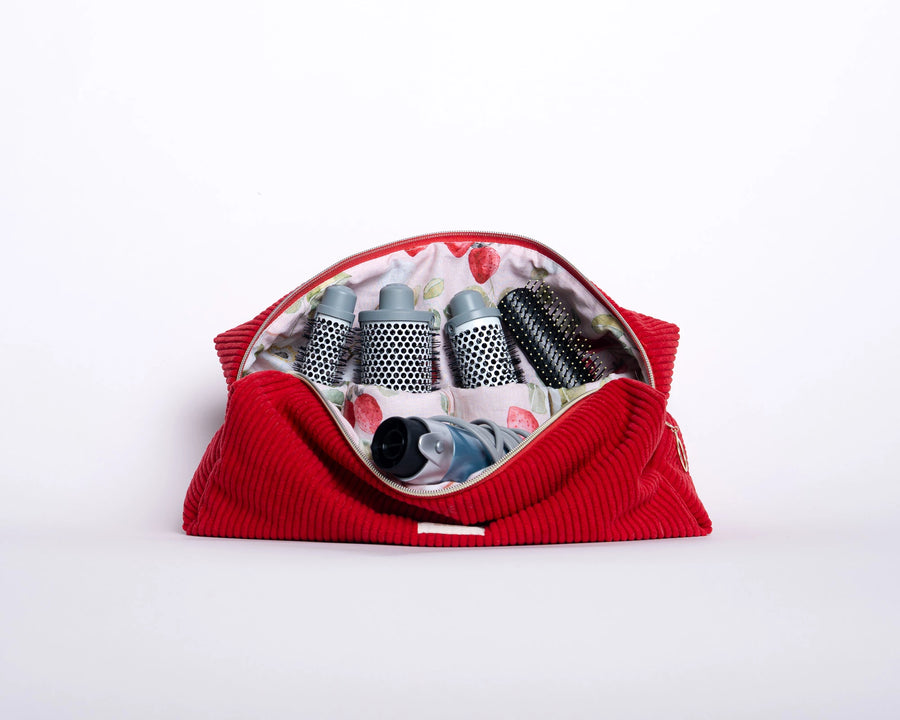 Red Wave - Hair Tool Pouch