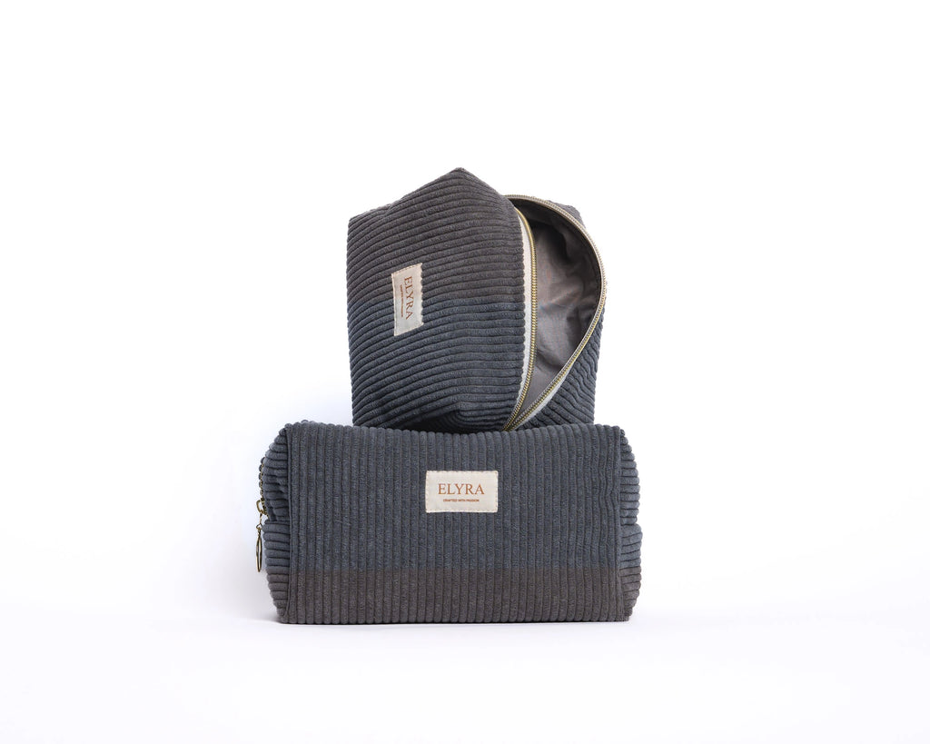 Gray Wave - Cosmetic Bag