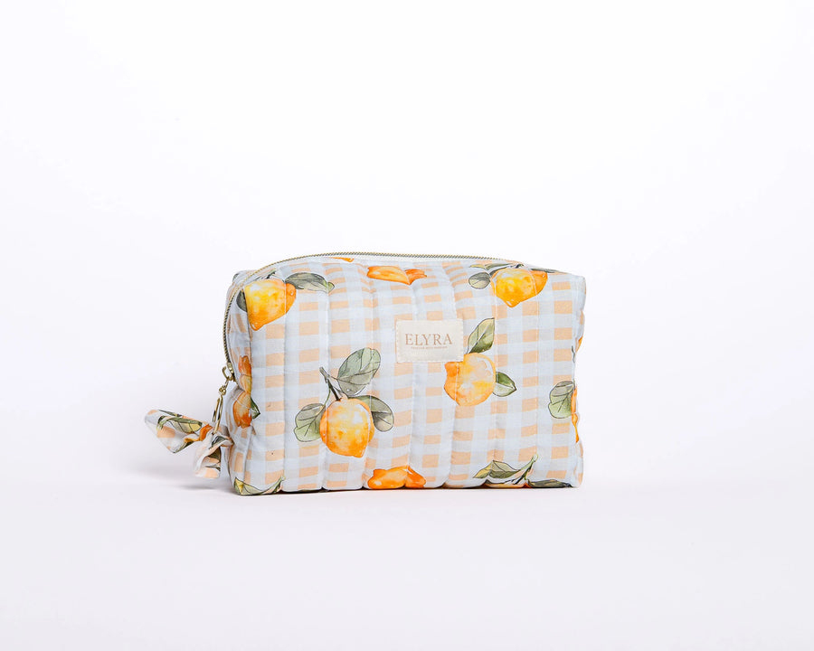 Lemon Bloom - Cosmetic Bag