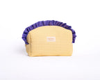 Velvet Ruffle - Cosmetic Bag