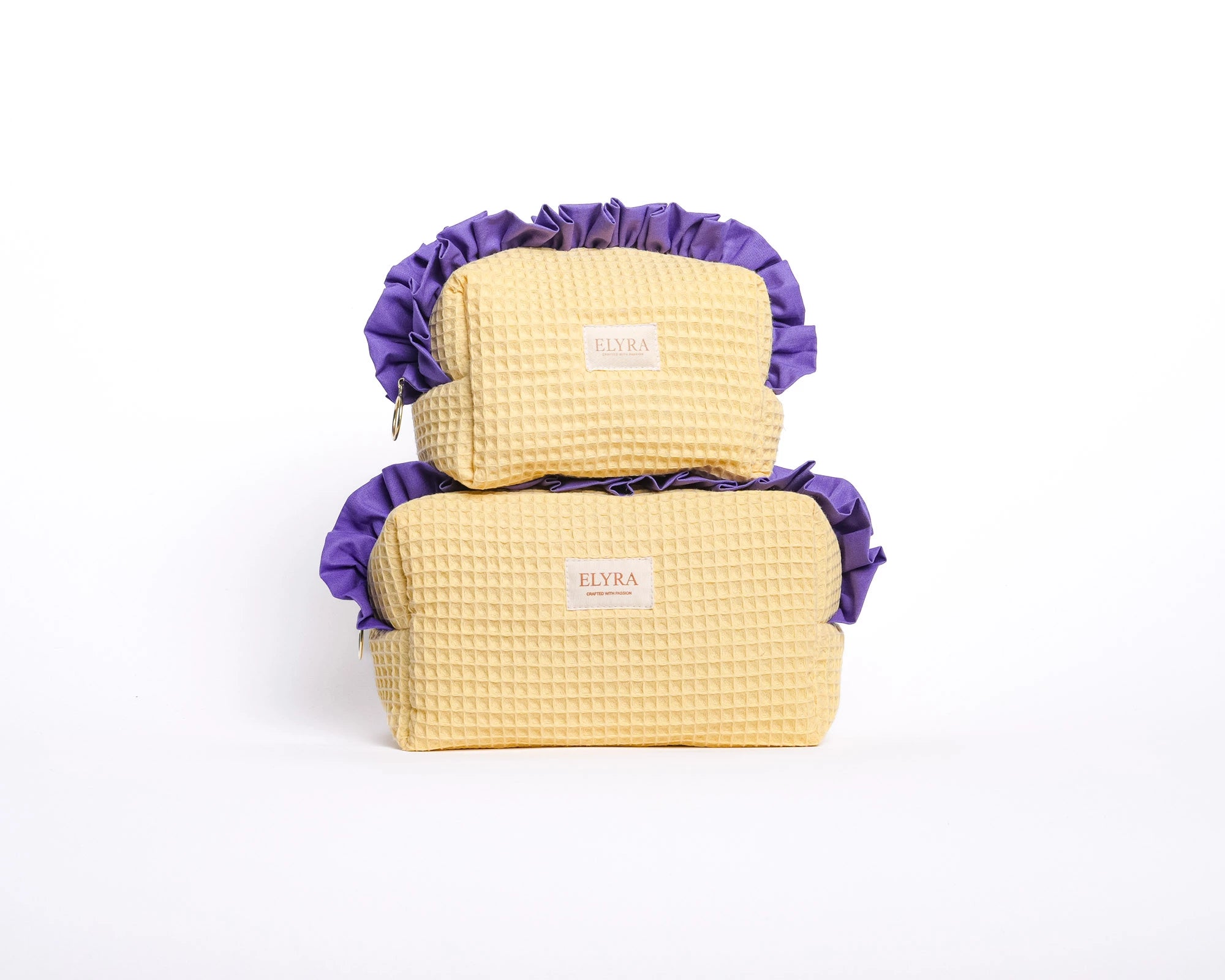 Velvet Ruffle - Cosmetic Bag