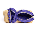 Velvet Ruffle - Cosmetic Bag